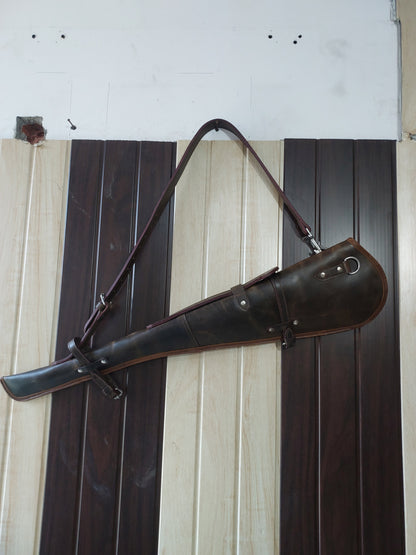 Close-up of Leather Grain and Stitching – Premium Western Craftsmanship