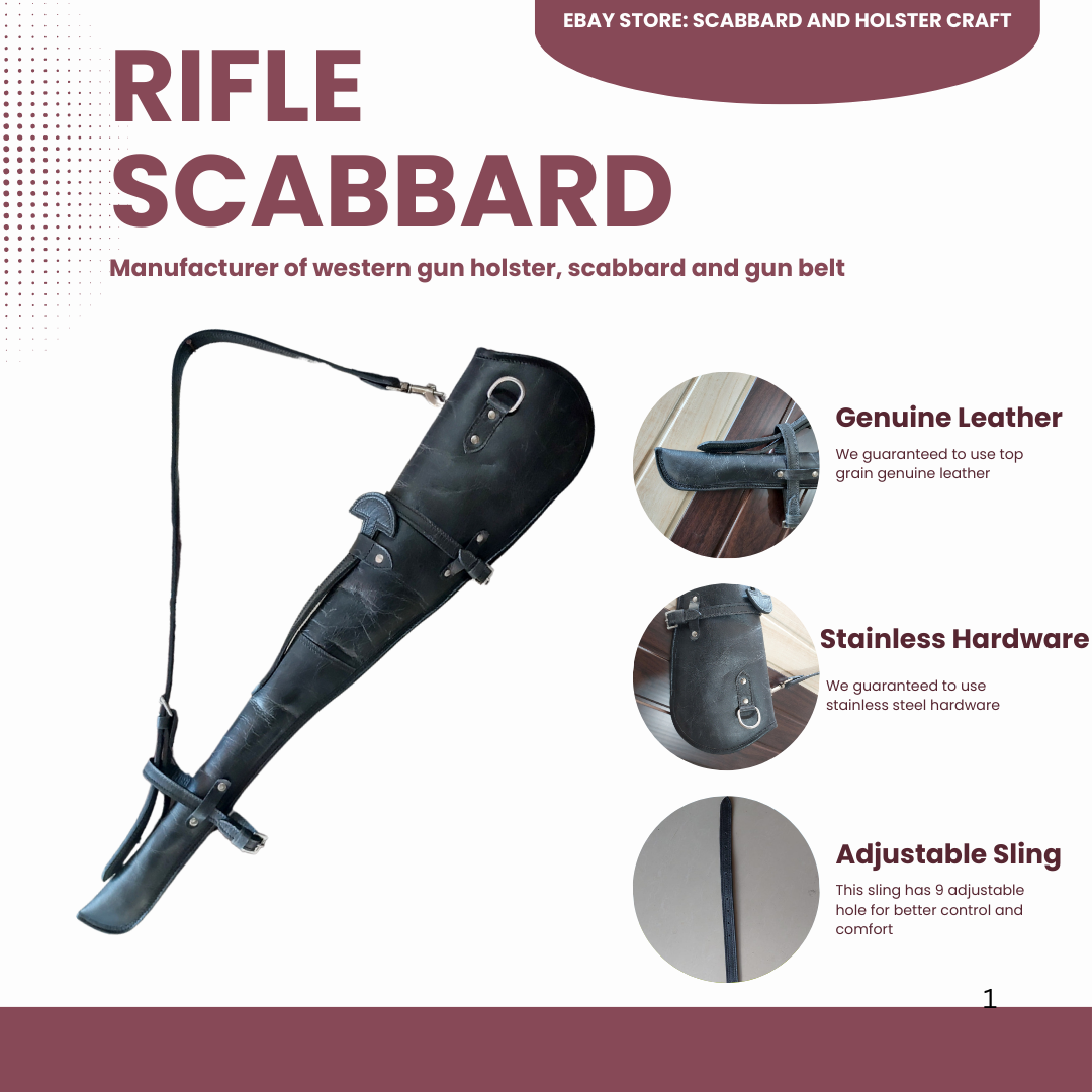 Scabbard for Winchester Marlin Henry