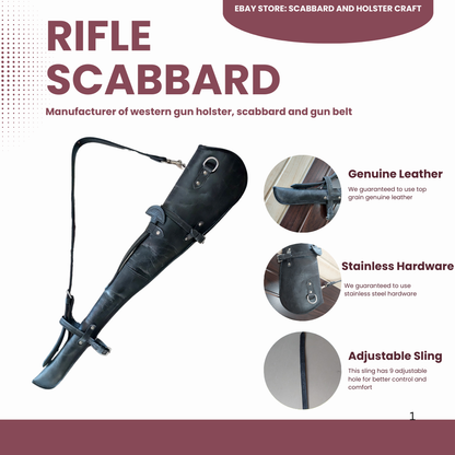 Scabbard for Winchester Marlin Henry