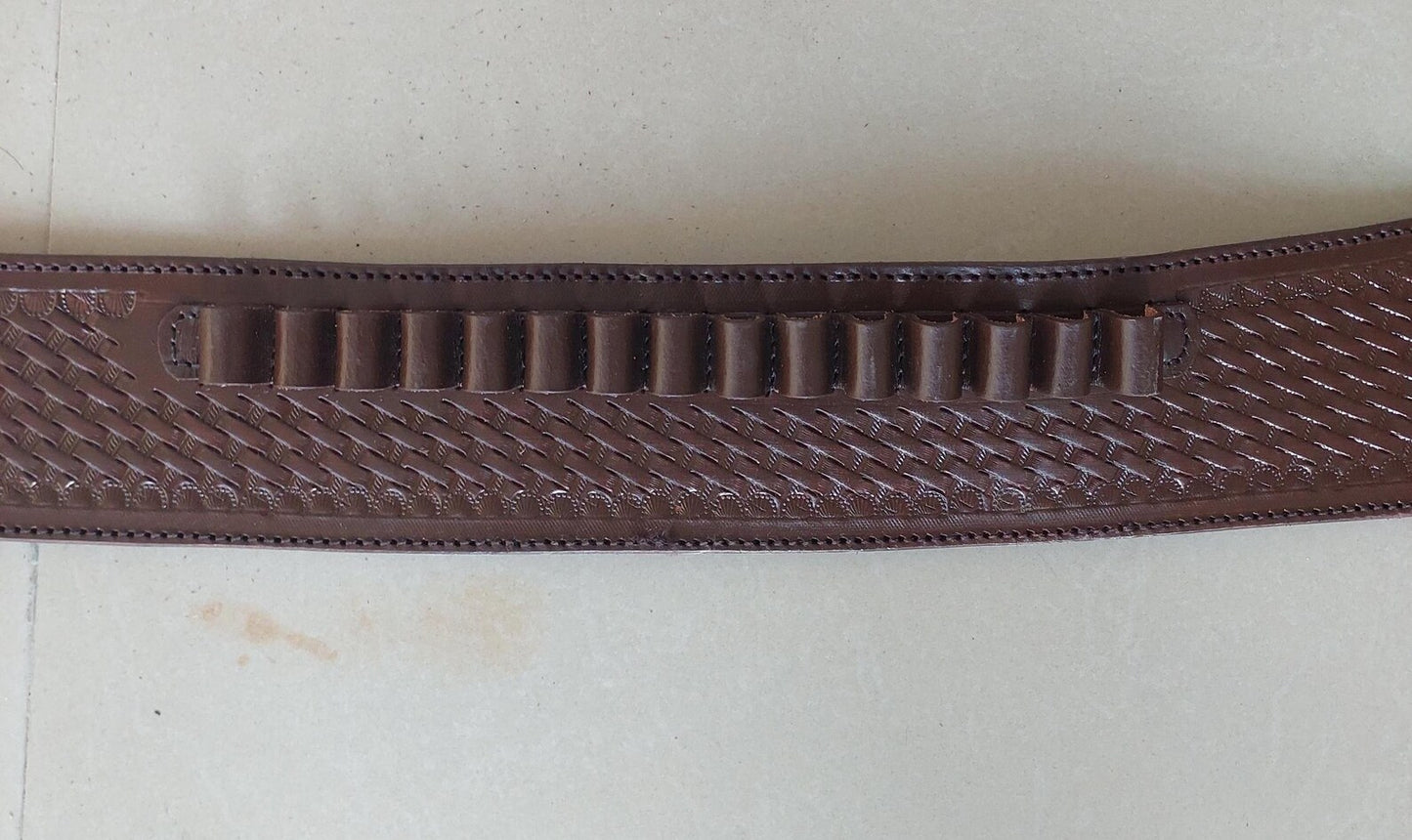 Handmade Western Leather Revolver Holster with Belt – Brown – Fits 3-5" to 8-9" Barrel – .22, .38/357, .44/45 Cal – Cowboy Style