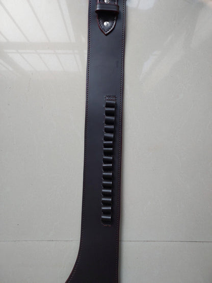 Western Gun Holster & Belt – Dual Color Handmade Leather – Fits 3.5" to 8.9" Revolver – .22 .38/357 .44/45 Cal – Cowboy Style