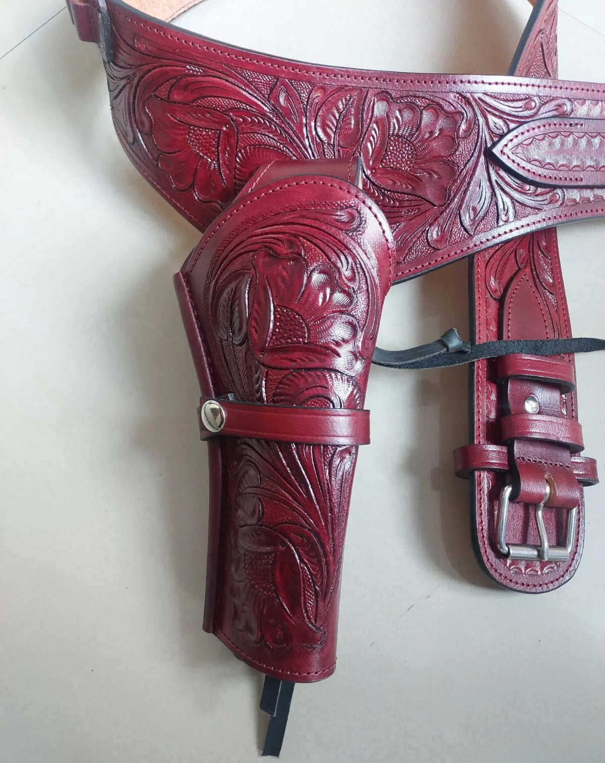 Western Gun Holster Belt