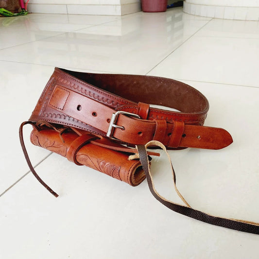 Western Gun holster Belt