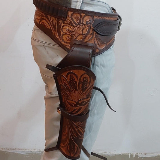 Western Gun Holster Belt